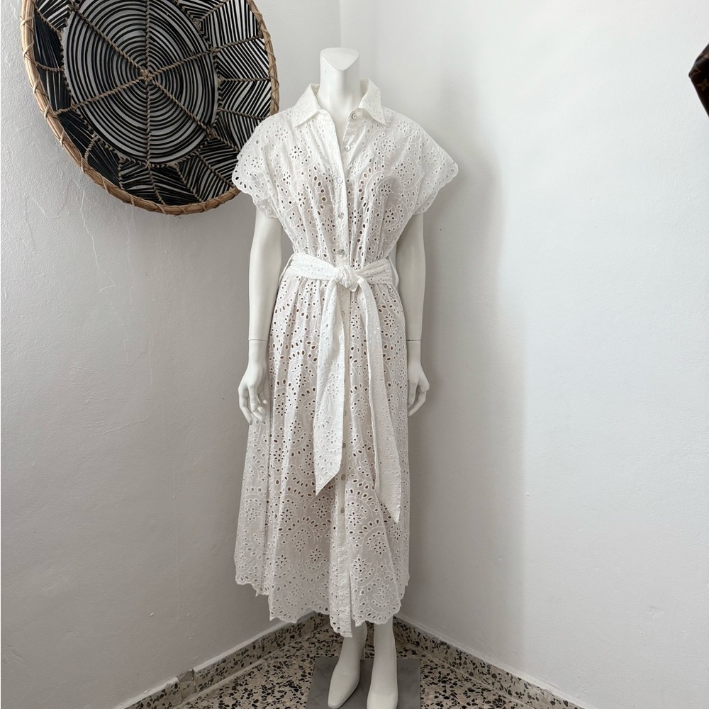 NWOT, Natalie Martin Eyelet Dress